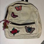 Atmosphere  BRAND OFF WHITE DENIM BACKPACK WITH BUTTERFLY PATCH DESIGN  
PRELOVED Photo 3