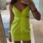 ZARA Mini Dress Cut Out Photo 0