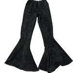 Earthbound Flower Child Black Flare Pants, Sz S Photo 6