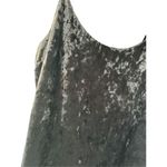 Forever 21  black velvety tank cami dress size large Photo 6