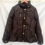 Rocawear  2000s Women's Brown Roc Out Puffer Jacket Y2K Full Zip Small Photo 0