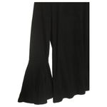 Lulus New Top Womens XS Let It Be Me Open Back Tie Long Bell Sleeve Top Black Photo 6