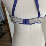 Soma Embraceable Full Coverage Violet Blue Padded Underwire Bra 36C Photo 5