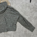 Athleta Farallon Printed Sweatshirt Hooded in Stratum Camo Laurel Olive Size S Photo 10
