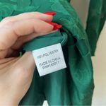 Princess Polly Star Power Forest Green Floral Jacquard Long Sleeve Mini Dress 4 Photo 11