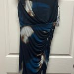 DKNY Ruched Mesh Dress Photo 3