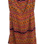 Mystree  Strapless Printed Dress Large Photo 0