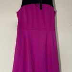 Attention NWT  Fuchsia Pink Black Color Block Keyhole Front Barbiecore Dress Photo 0