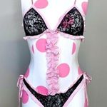 Victoria's Secret Victoria’s Secret Side Tie The Lacie Ruffle Teddy Photo 0