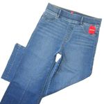 Spanx NWT 20407Q Seamed Front Wide Leg in Vintage Indigo Pull-on Jeans XS Petite Photo 1