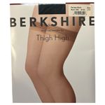 VTG Berkshire Womens C D Black Thigh High Sheer Leg Stockings Pantyhose Sexy USA Photo 6