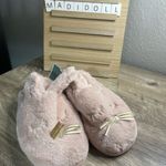 Caramella Bubble Women’s 9/10 Bunny Faux Fur Slippers Shoes House Shoes New NWT Pink Photo 2