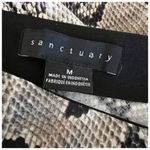 Sanctuary  Snakeskin Everyday Midi Skirt Sz M Photo 12