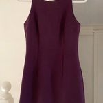 XOXO Vintage Y2K Boat Neck Mini Dress Size 7 Maroon Photo 5