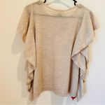autumn cashmere 100% Cashmere NWT  Side Ruffle Sweater Top  Size S Photo 3