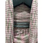 Anthropologie Button Sleeve Turtleneck Space Dye Ribbed Sweater Sz S Photo 3