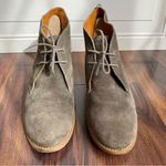Madewell **Final Price** 1937 Footwear Sandstorm Suede Chunky Ankle Booties Photo 2
