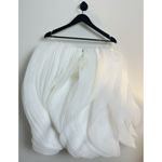 ACLER Otley Strapless Organza Mini Dress in White Size US 6 Photo 6