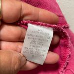 Main Strip  Pink leopard print cropped denim jacket Photo 3