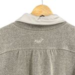 Kuhl Kühl Women’s Jacket Oatmeal Sweater Fleece Button Front Mid Thigh Medium Photo 4