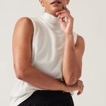 Athleta New XXS Outbound Tank Small Magnolia White Photo 3