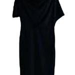 Alexia Admor one shoulder drape Black sheath dress, Size Small, B72, $78 Photo 1