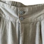 Who What Wear  Cotton High Waist Scallop Blue Elastic Waist Pockets Shorts Sz 8 Photo 2