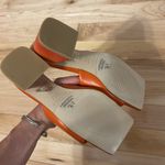 Alohas Brushed Degradé in Pomelo Orange Leather Sandals 36 Orange Size 5 Photo 3