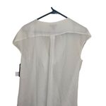 Halogen Blouson Surplice Black Top Medium NWT Photo 5