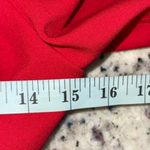 Calvin Klein Womens Cold Shoulder Flutter Sleeve Tie Belt Jumpsuit Red Size 2 Photo 7