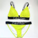 Calvin Klein  swim bikini in neon yellow NWT Photo 1