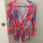 Rave Wear / Music Festival Colorful Mesh Romper Multiple Size XS Photo 0