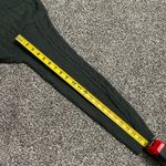 New Denim & Co Green Cable Knit Long Sleeve V neck Sweater MP Size undefined Photo 9