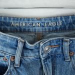 American Eagle Jeans Women 4R Blue Highest Rise 90s Flare Distressed Denim Retro Photo 4