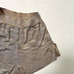 Missoni  Metallic Shiny Slinky Stripe Knit Tap Shorts Colorful size Small, 40 Photo 2