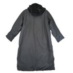 Obermeyer Womens Divine Long Parka Winter Ski Snow Coat Jacket Black 12 Fur Hood Photo 1