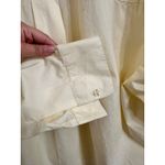 Pistola Sloane oversized buttondown Shirt in Butter yellow size Large f#BTRYL Photo 5