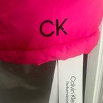 Calvin Klein new CK  hot barbie pink performance cropped vest Small Photo 1