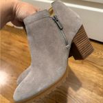 Lucky Brand  Women's Suede Ankle Boots - Gray size 7.5 Photo 8