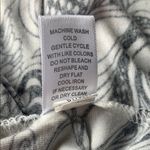 Cable & Gauge Black and White Fitted Wrap Blouse Short Sleeve ~ XL Photo 7