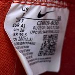 Nike  Blazer Mid 77 Vintage Men's Orange Suede Leather Lace Up Sneakers Shoes 8 Photo 4