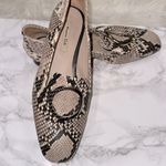 Massimo Dutti  Brown Snake Print Loafers size 37:6 1/2-7 Photo 7