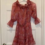 MISA Los Angeles Washed Rose Pink Danae Floral Blouson Mini Dress Sz XS NWT Photo 7