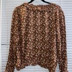 American Eagle  Flowered Blouse Photo 1
