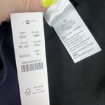 J.Crew NWT  Curved-Waist Cheeky Bikini Bottom Navy Size Medium M NEW Photo 4