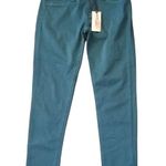 Just Black  Turquoise Ankle Skinny Jeans Size 28P Photo 0