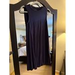 NEW Daily Ritual Super soft Tank Dress XS Blue Photo 3