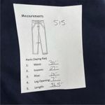 Tuckernuck  Women's Wide-Leg Pants Blue Velvet Size L Casual Comfort Photo 10