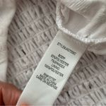 White Puff Sleeve Ruffled Blouse Photo 11