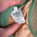 J.Crew Green Heritage Scoopneck Bikini Top 90s Medium Swimsuit Resortwear Photo 7